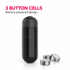 Compact 3-Cell Mini Bullet Vibrator charging and control details
