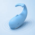 App-Controlled Whale-Shaped Egg Vibrator design and structural details