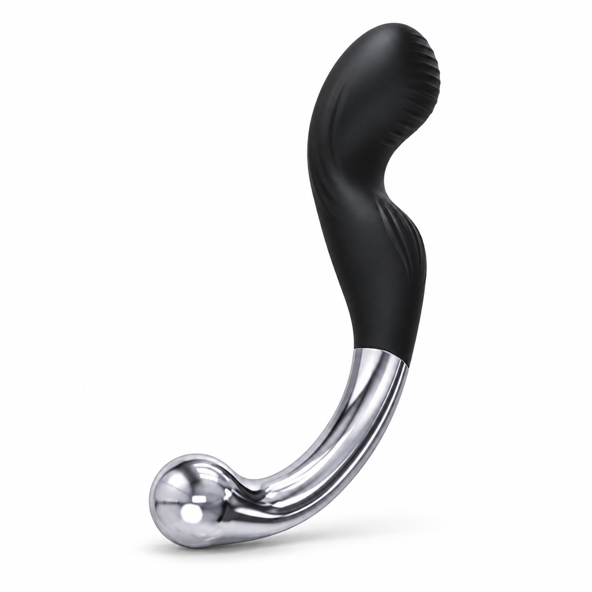 No. 1 Black Silicone-Handle Anal Plug — gallery:02