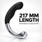 No. 1 Black Silicone-Handle Anal Plug — gallery:04