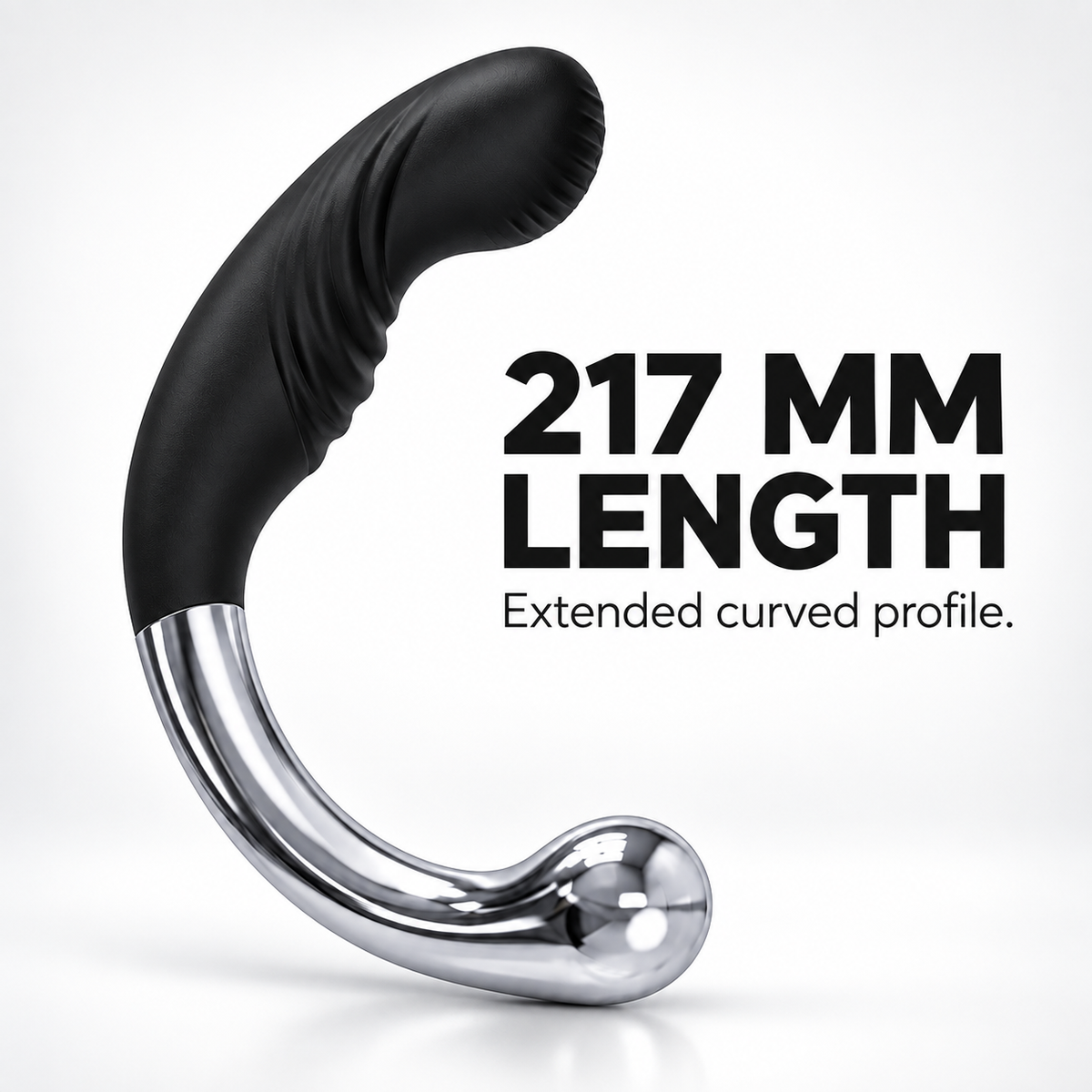No. 1 Black Silicone-Handle Anal Plug — gallery:04