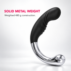 No. 1 Black Silicone-Handle Anal Plug — gallery:06
