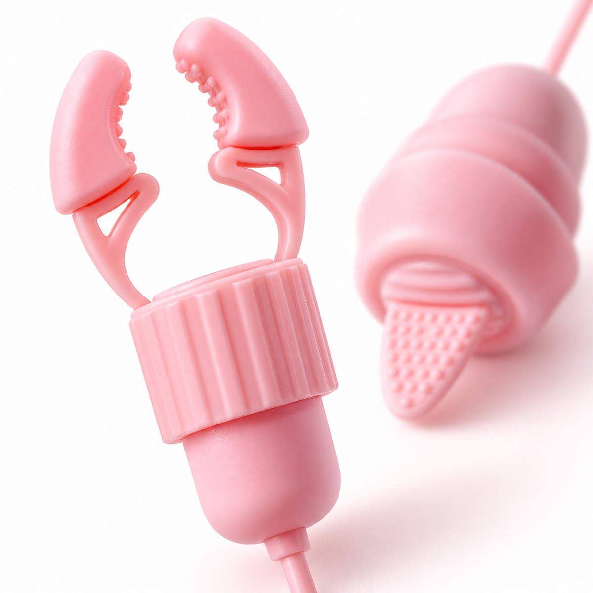 Pink USB Vibrating Nipple Clip Set — gallery:05