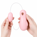 Compact 12-Pattern Wired Egg Vibrator front product view
