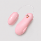 Compact 12-Pattern Wired Egg Vibrator side-angle view