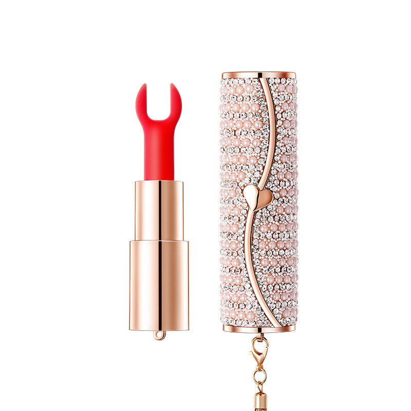 10-Mode Classic Lipstick Vibrator — variant:梦萦