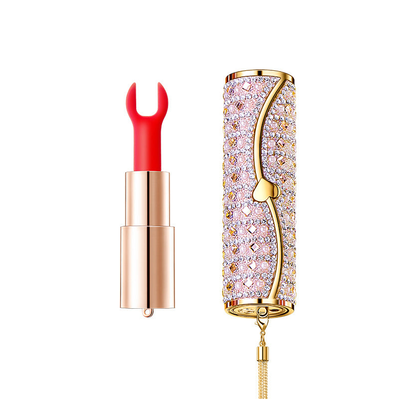 10-Mode Classic Lipstick Vibrator — variant:情有独钟