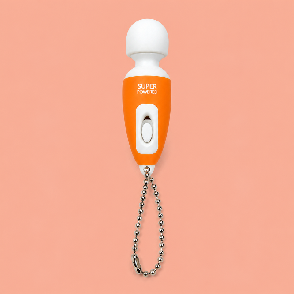 Mini keychain bullet vibrator