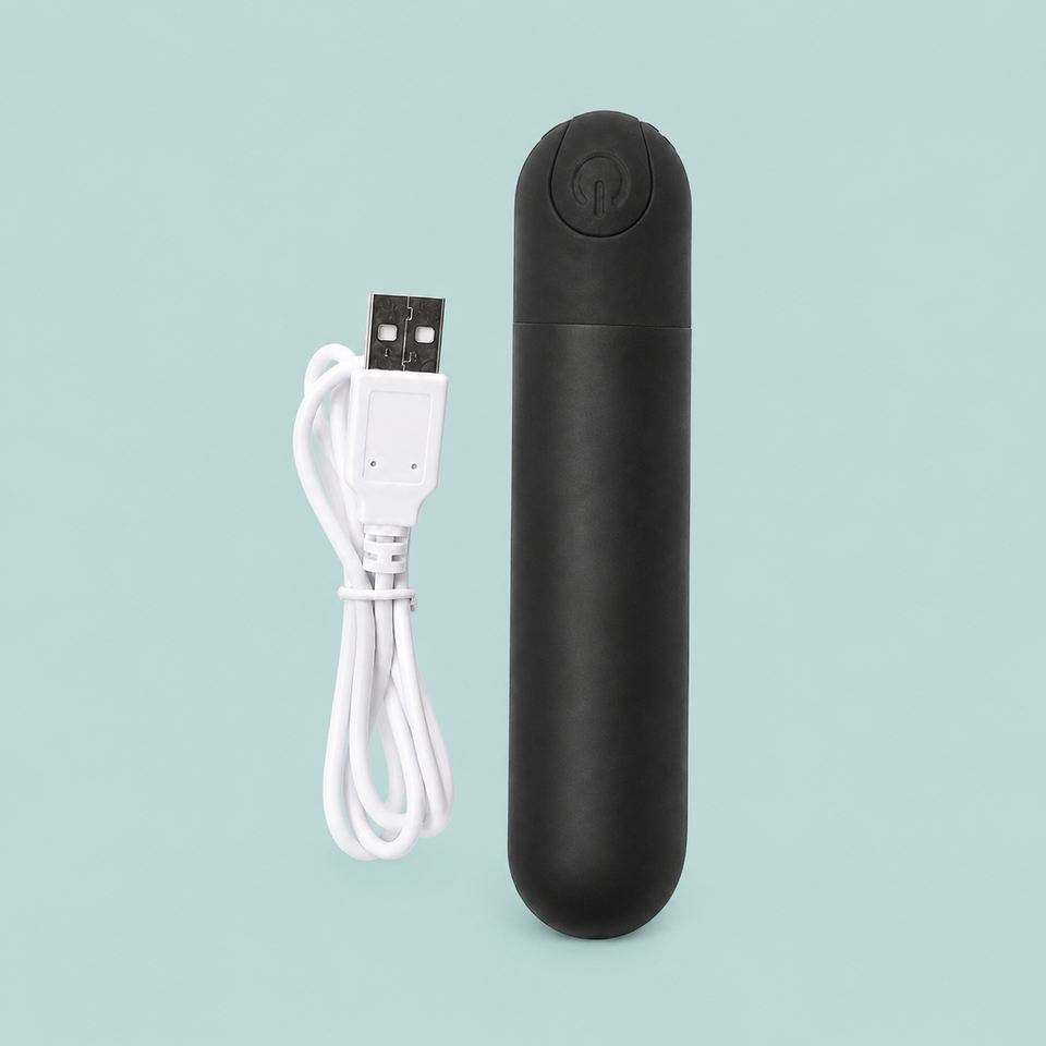 Rechargeable ten-pattern bullet vibrator