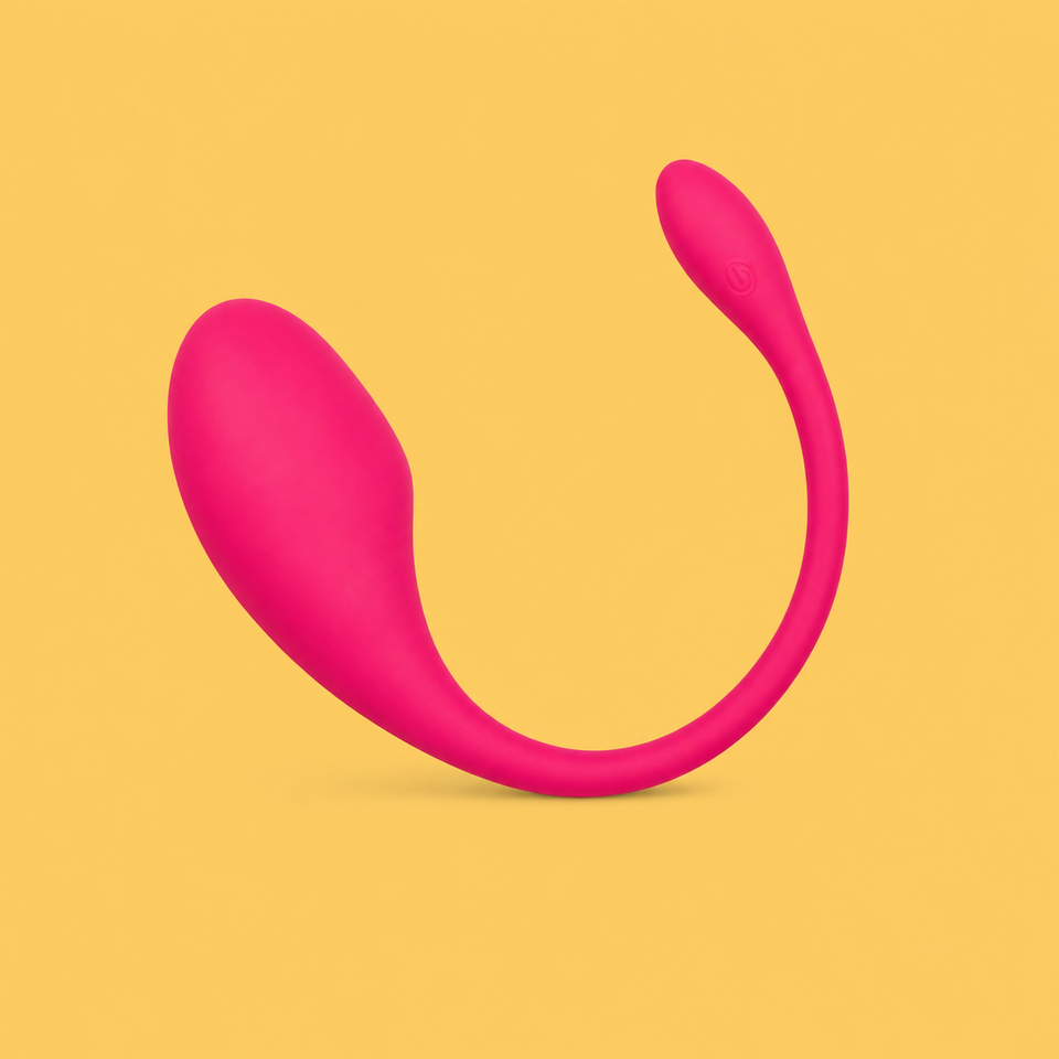 App-controlled wearable egg vibrator