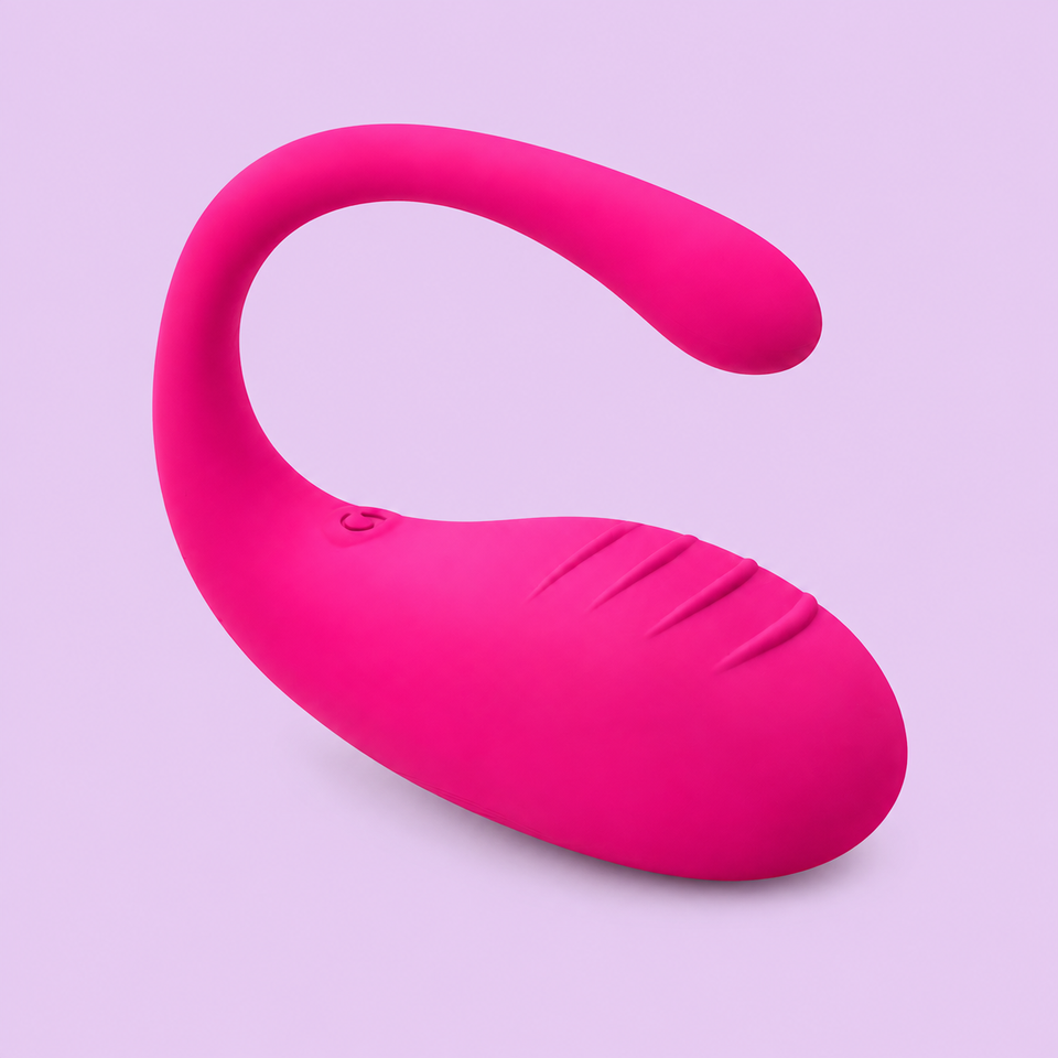 App-controlled whale-shaped vibrator