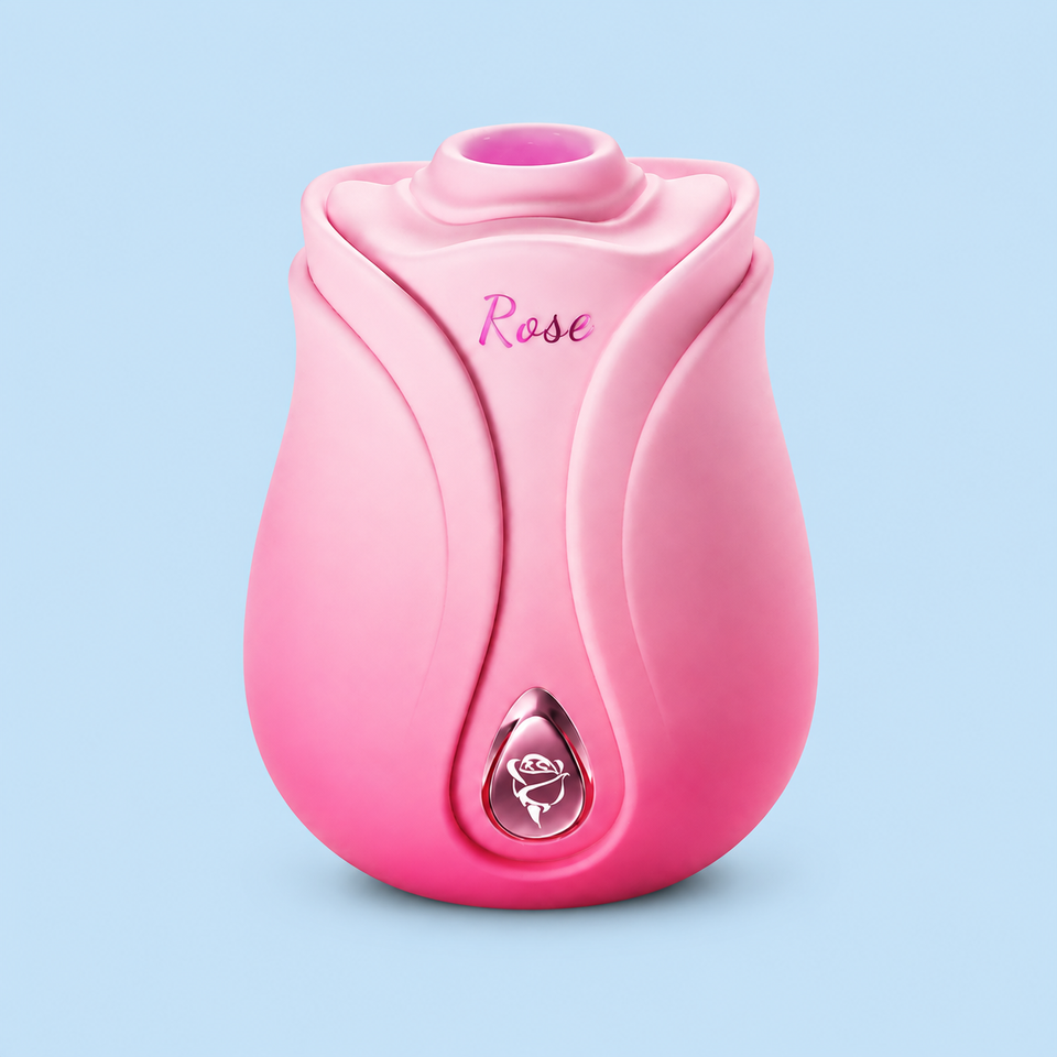 App-controlled peony suction stimulator