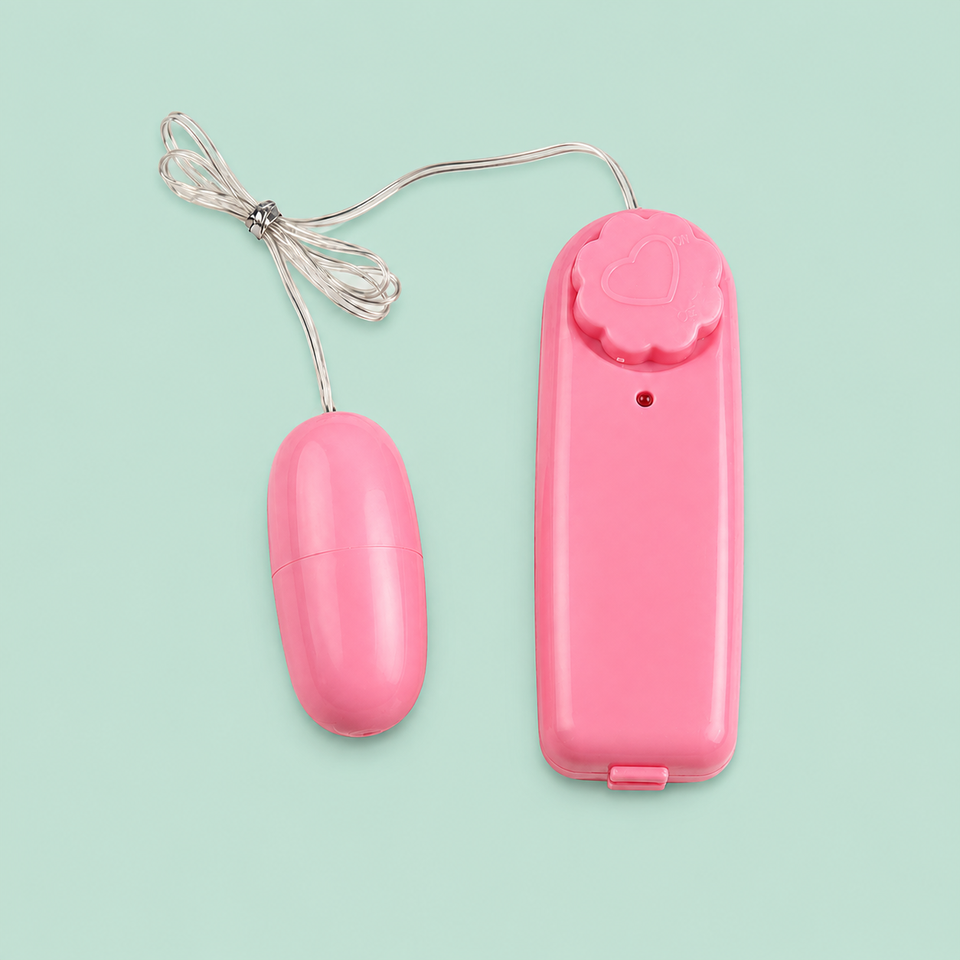 Compact single egg vibrator with indicator